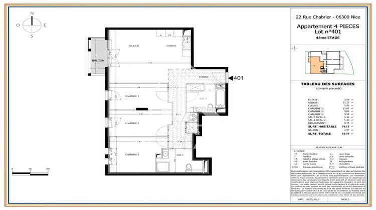 Ma-Cabane - Vente Appartement Nice, 79 m²