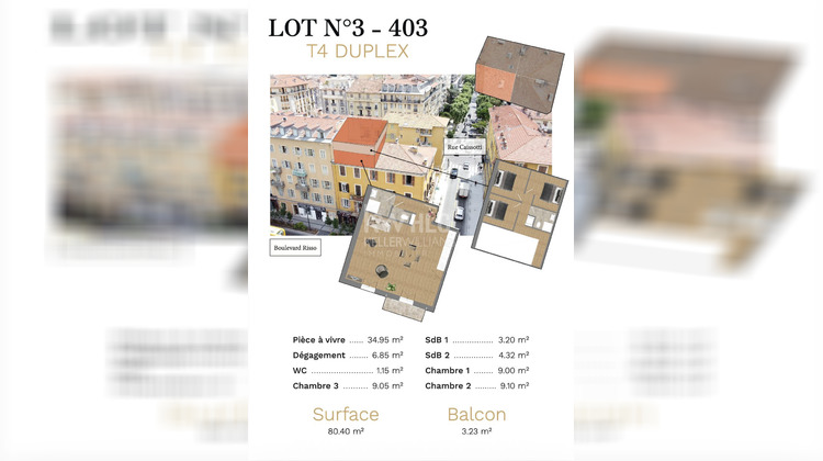 Ma-Cabane - Vente Appartement Nice, 80 m²