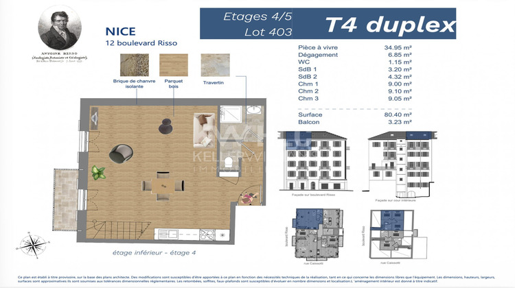 Ma-Cabane - Vente Appartement Nice, 80 m²