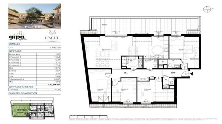 Ma-Cabane - Vente Appartement Niederhausbergen, 131 m²