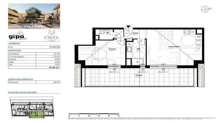 Ma-Cabane - Vente Appartement Niederhausbergen, 47 m²