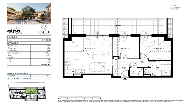 Ma-Cabane - Vente Appartement Niederhausbergen, 66 m²