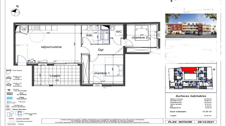 Ma-Cabane - Vente Appartement Nîmes, 71 m²