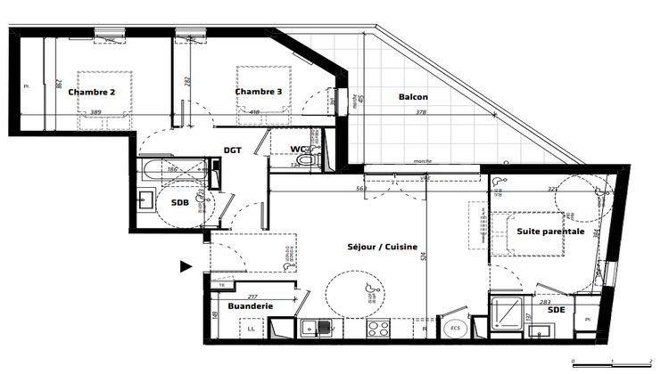 Ma-Cabane - Vente Appartement Nîmes, 90 m²