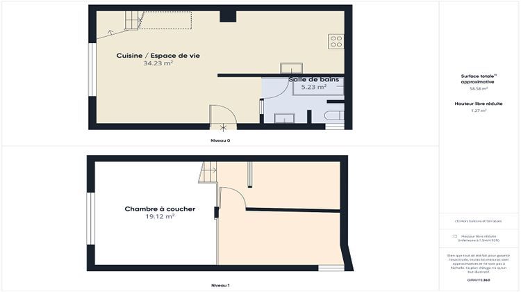 Ma-Cabane - Vente Appartement NIMES, 59 m²