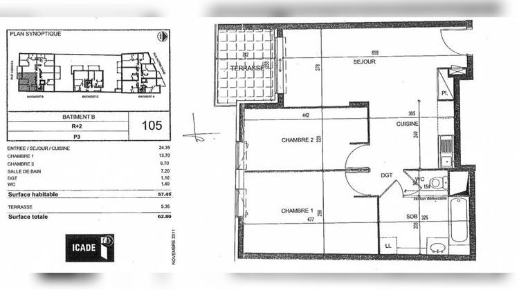 Ma-Cabane - Vente Appartement Nîmes, 57 m²