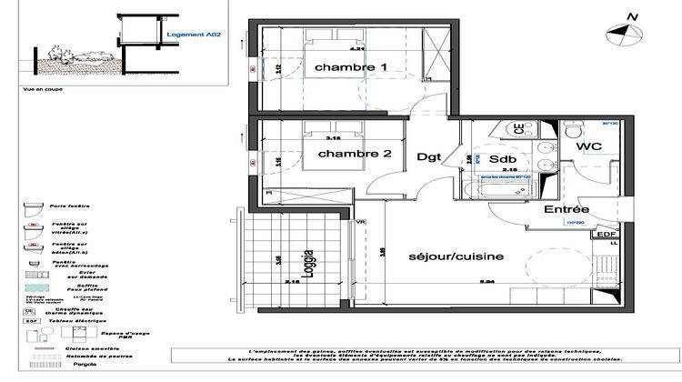 Ma-Cabane - Vente Appartement Nîmes, 58 m²