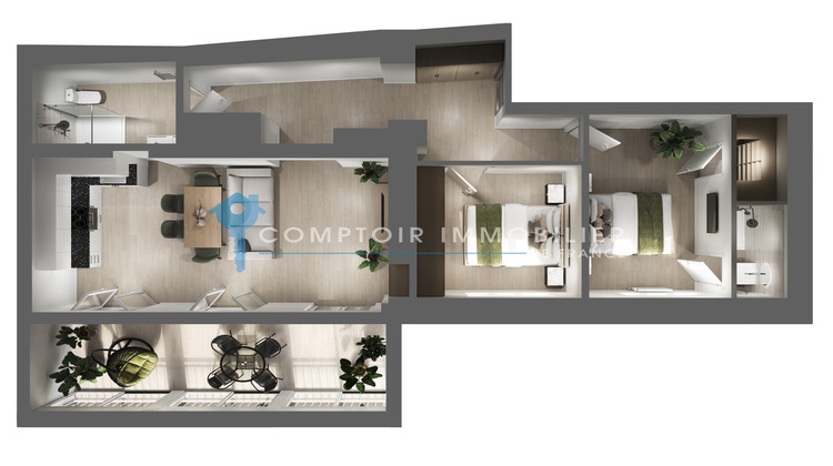 Ma-Cabane - Vente Appartement Nîmes, 92 m²