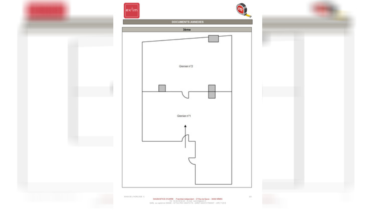 Ma-Cabane - Vente Appartement Nîmes, 56 m²