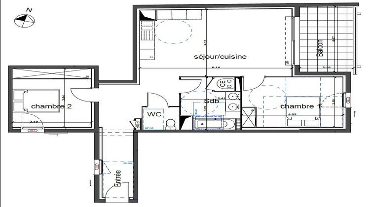 Ma-Cabane - Vente Appartement Nîmes, 71 m²