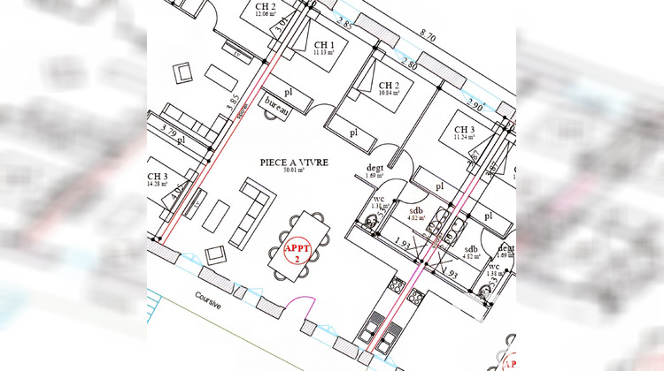 Ma-Cabane - Vente Appartement Nîmes, 83 m²