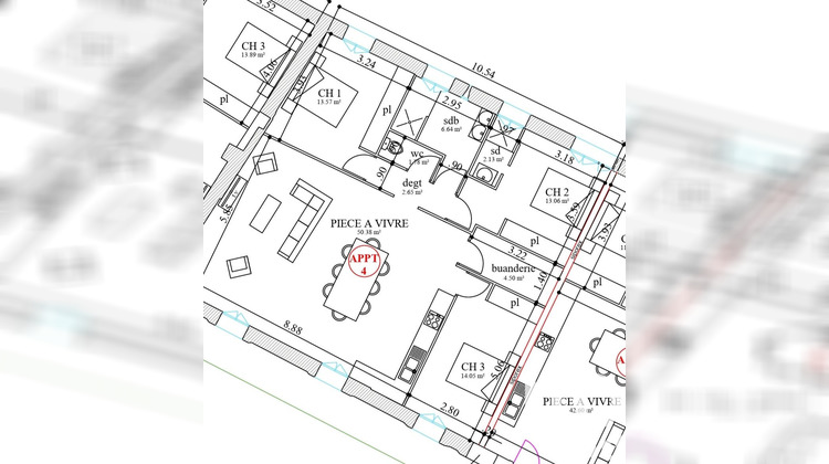 Ma-Cabane - Vente Appartement Nîmes, 105 m²