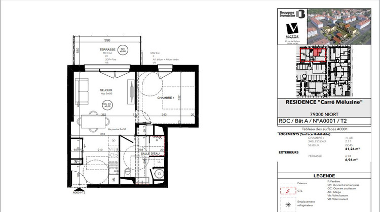 Ma-Cabane - Vente Appartement NIORT, 41 m²