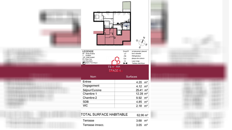 Ma-Cabane - Vente Appartement Nogent-sur-Marne, 62 m²