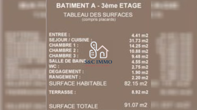 Ma-Cabane - Vente Appartement Noiseau, 82 m²