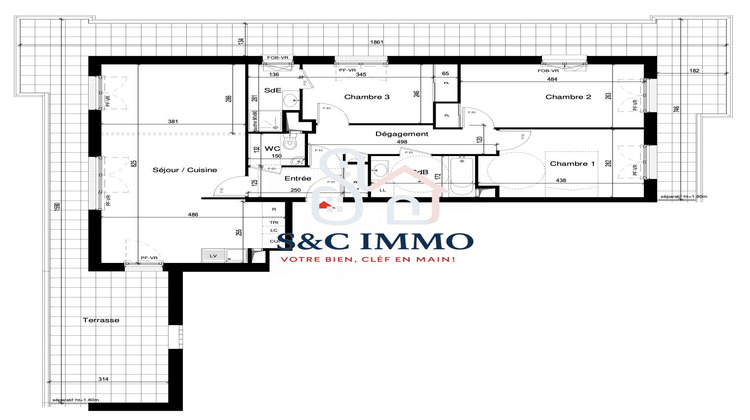 Ma-Cabane - Vente Appartement Noisiel, 89 m²