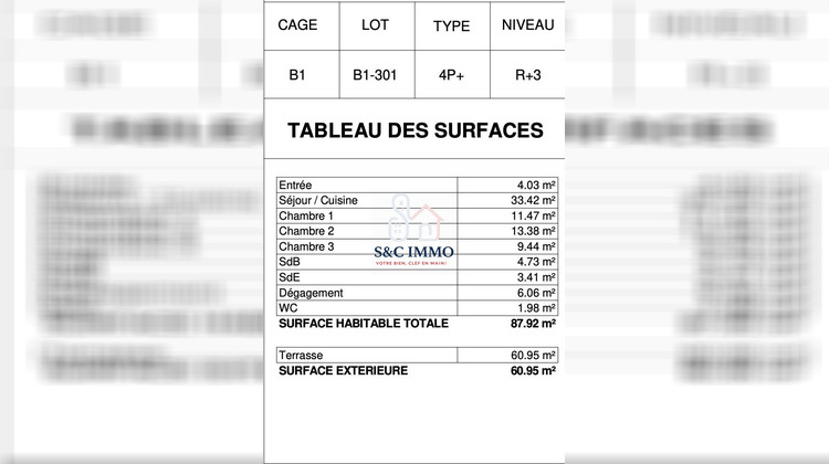 Ma-Cabane - Vente Appartement Noisiel, 89 m²