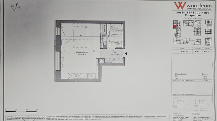 Ma-Cabane - Vente Appartement Noisy-le-Grand, 33 m²