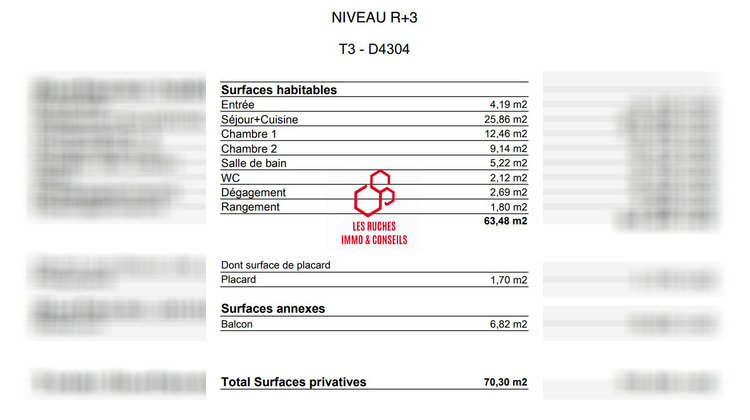 Ma-Cabane - Vente Appartement Noisy-le-Grand, 63 m²