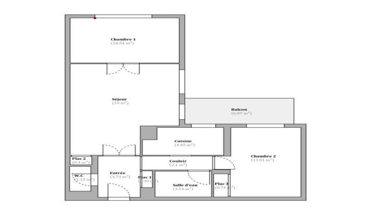 Ma-Cabane - Vente Appartement Noisy-le-Grand, 56 m²