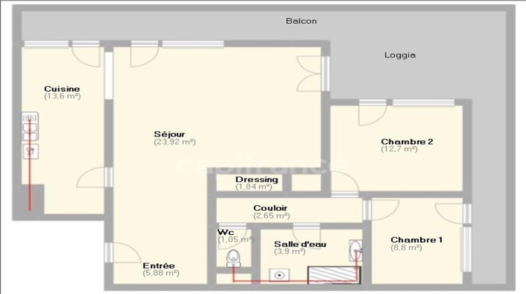 Ma-Cabane - Vente Appartement NOISY LE ROI, 75 m²