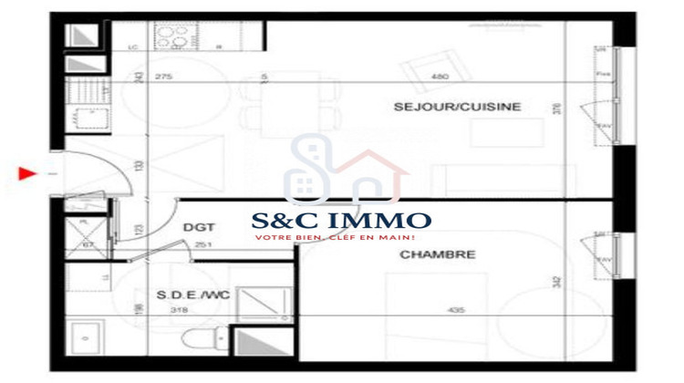 Ma-Cabane - Vente Appartement Noisy-le-Sec, 51 m²