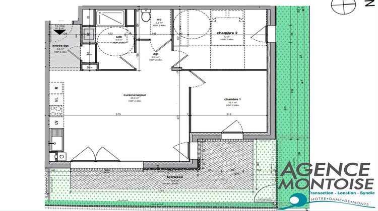 Ma-Cabane - Vente Appartement NOTRE-DAME-DE-MONTS, 61 m²