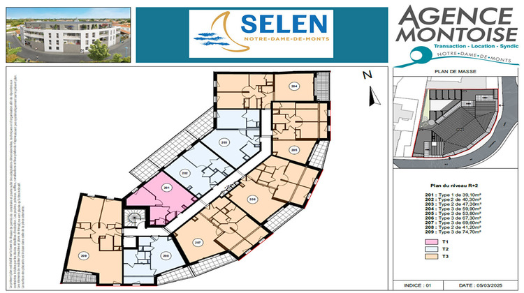 Ma-Cabane - Vente Appartement NOTRE-DAME-DE-MONTS, 47 m²