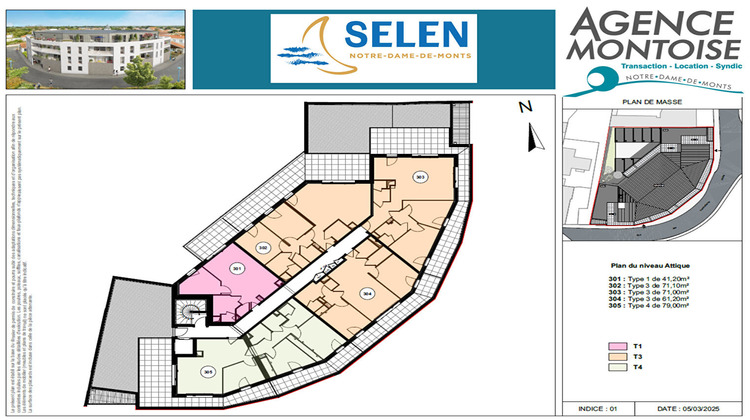 Ma-Cabane - Vente Appartement NOTRE-DAME-DE-MONTS, 70 m²
