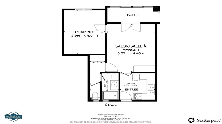 Ma-Cabane - Vente Appartement Notre-Dame-de-Monts, 39 m²
