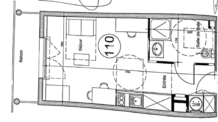 Ma-Cabane - Vente Appartement NOYAL CHATILLON SUR SEICHE, 28 m²