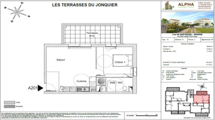 Ma-Cabane - Vente Appartement ORANGE, 42 m²