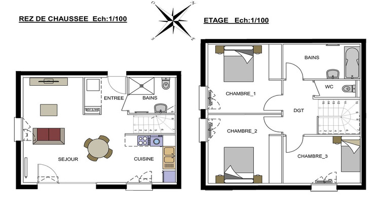 Ma-Cabane - Vente Appartement Orchamps-Vennes, 85 m²
