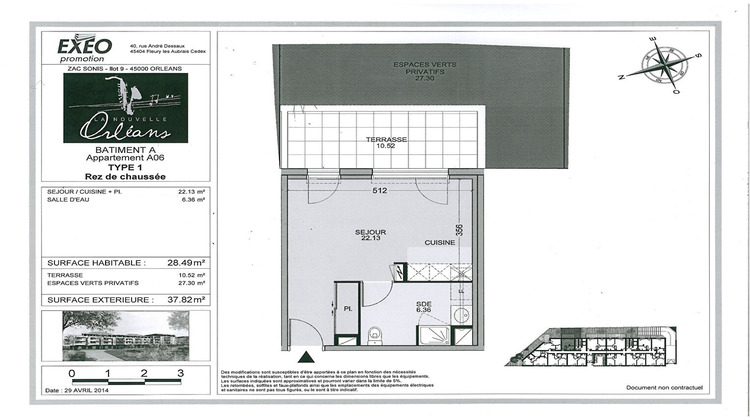 Ma-Cabane - Vente Appartement ORLEANS, 28 m²