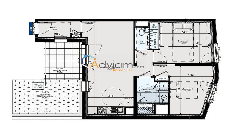Ma-Cabane - Vente Appartement Orléans, 62 m²