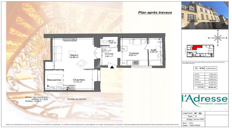 Ma-Cabane - Vente Appartement ORLEANS, 46 m²