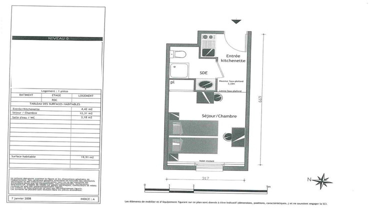Ma-Cabane - Vente Appartement Orléans, 19 m²