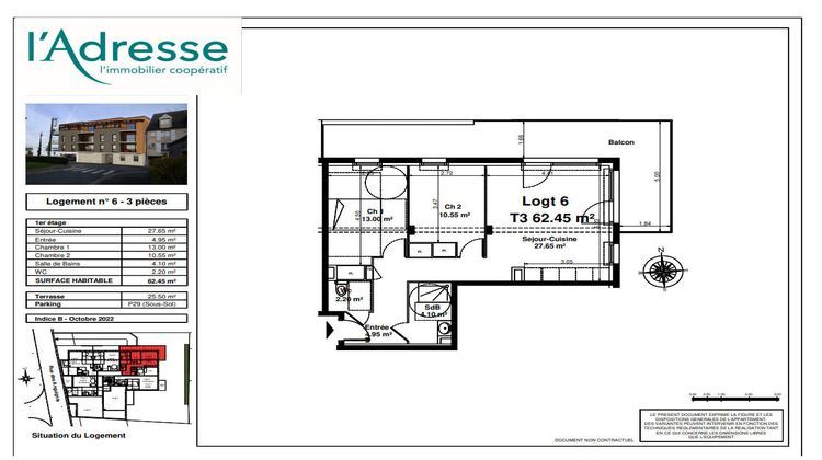 Ma-Cabane - Vente Appartement ORLEANS, 62 m²