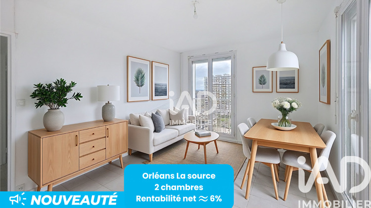 Ma-Cabane - Vente Appartement Orléans, 58 m²