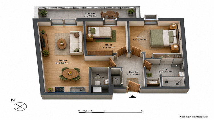Ma-Cabane - Vente Appartement ORLEANS, 55 m²