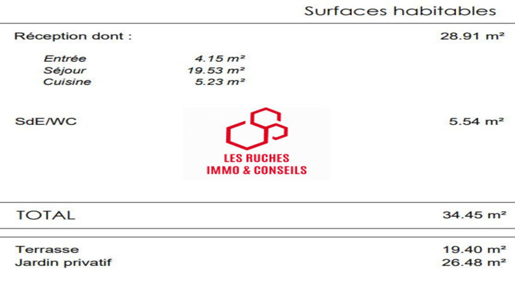 Ma-Cabane - Vente Appartement Orly, 34 m²