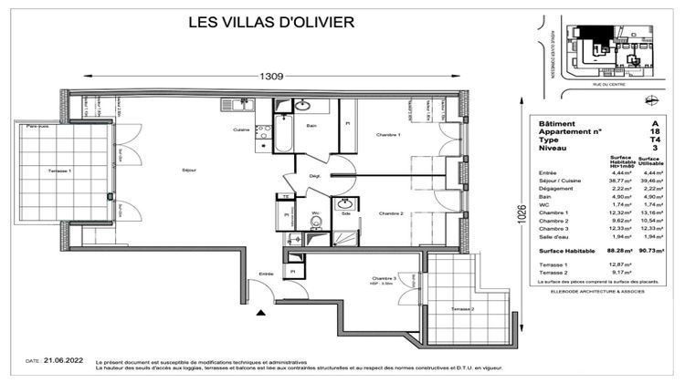 Ma-Cabane - Vente Appartement ORMESSON-SUR-MARNE, 88 m²