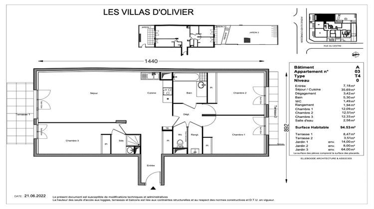 Ma-Cabane - Vente Appartement ORMESSON-SUR-MARNE, 94 m²