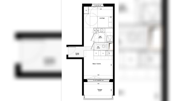 Ma-Cabane - Vente Appartement Ormesson-sur-Marne, 33 m²