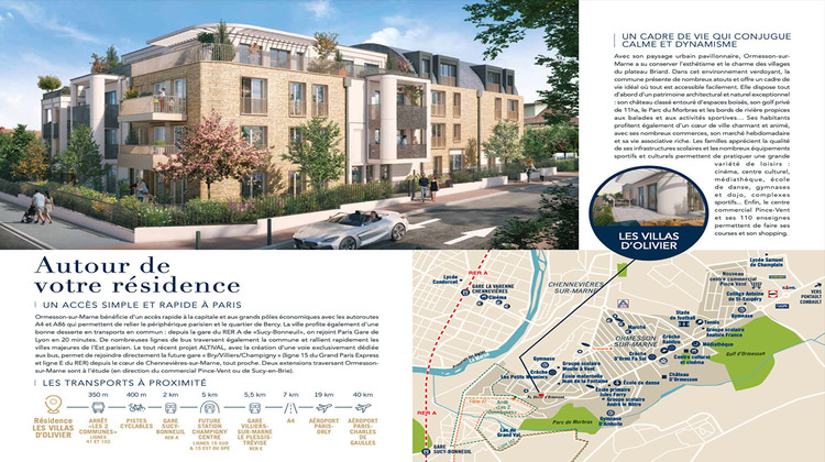 Ma-Cabane - Vente Appartement ORMESSON-SUR-MARNE, 90 m²