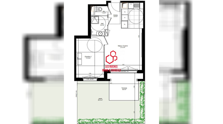 Ma-Cabane - Vente Appartement Ormesson-sur-Marne, 42 m²