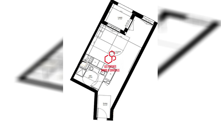 Ma-Cabane - Vente Appartement Ormesson-sur-Marne, 34 m²