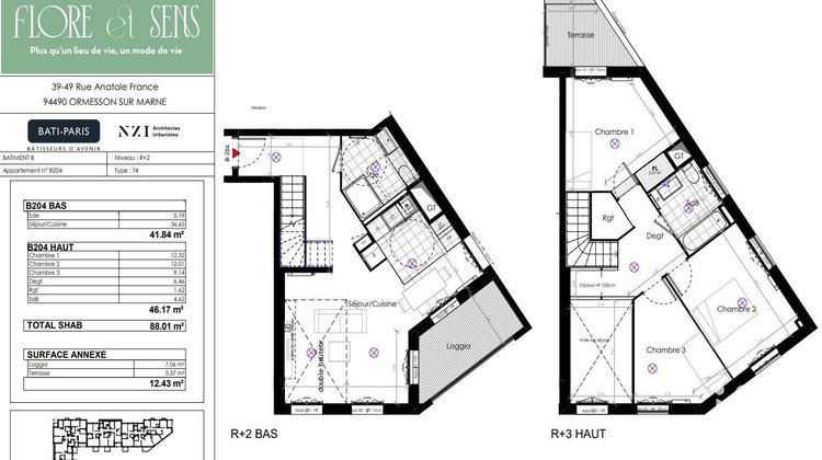 Ma-Cabane - Vente Appartement Ormesson-sur-Marne, 88 m²