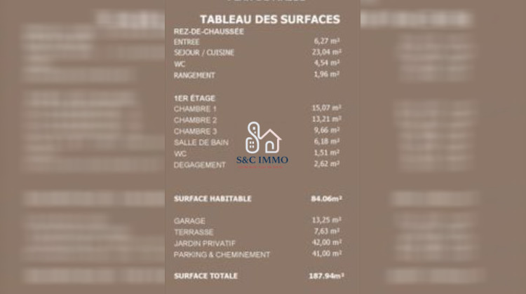 Ma-Cabane - Vente Appartement Ormoy, 84 m²