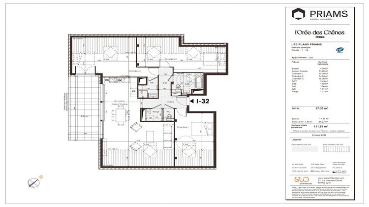 Ma-Cabane - Vente Appartement Ornex, 105 m²